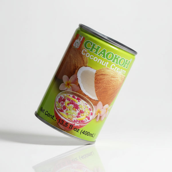 Chaokoh Coconut Cream 400ml | Rich Thai Coconut Cream for Cooking