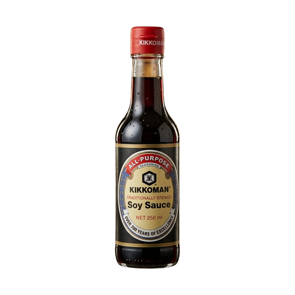 Kikkoman Soy Sauce 250ml | Authentic Naturally Brewed Japanese Soy Sauce
