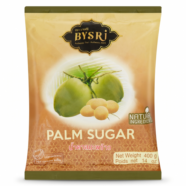 Bysri Palm Sugar 400g | Natural Asian Sweetener for Cooking