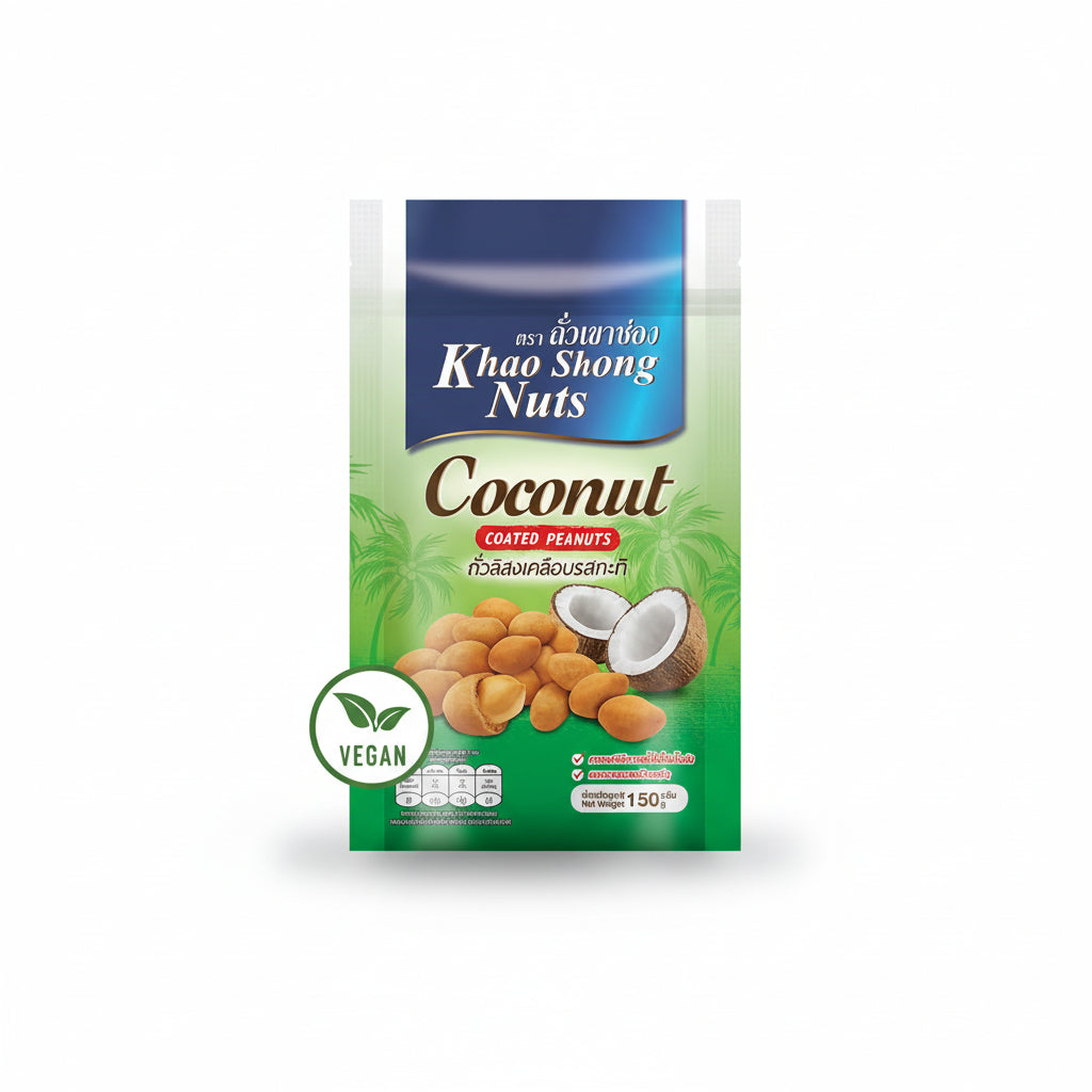 Khao Shong Coconut Flavoured Peanuts 140g