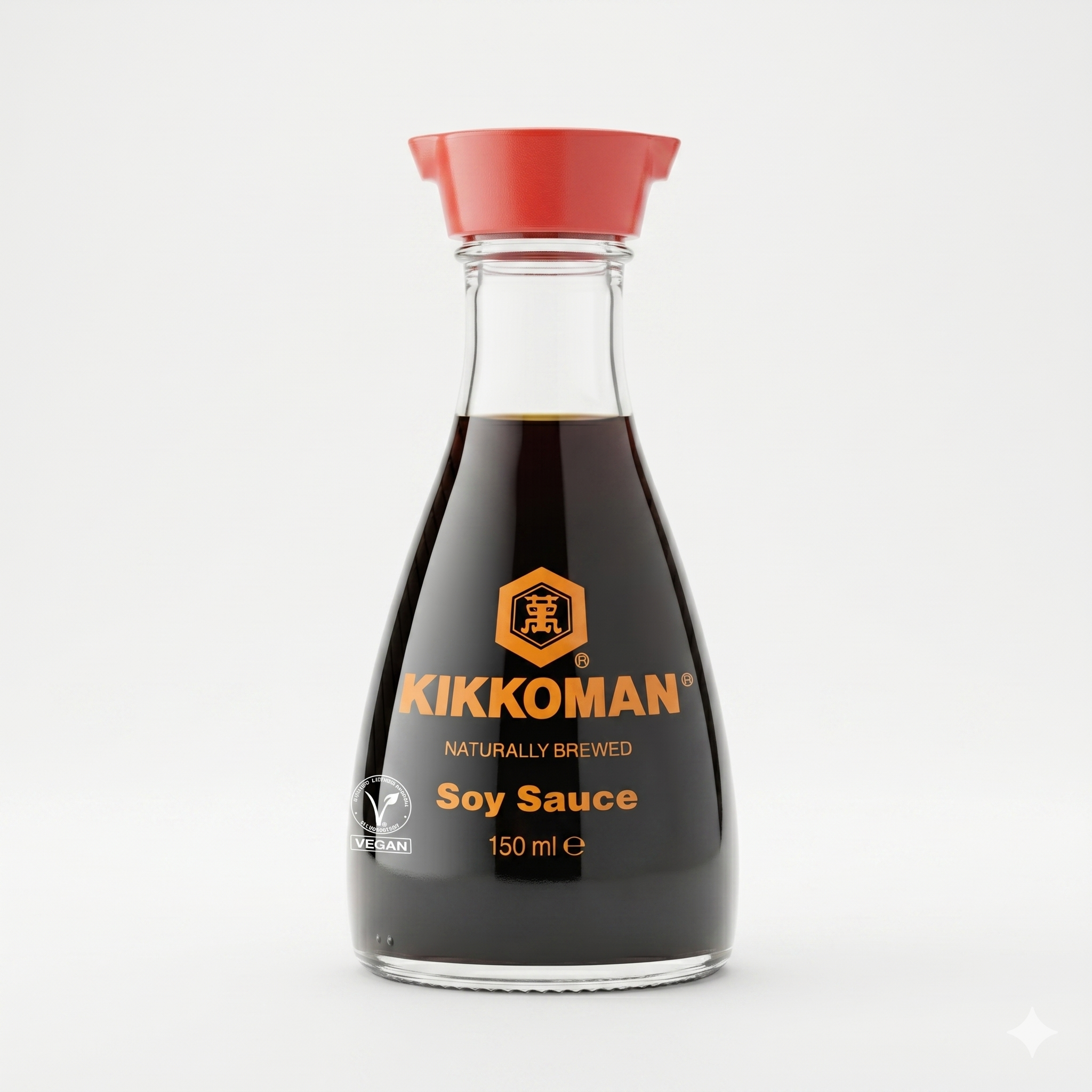 Kikkoman Soy Sauce Dispenser 150ml | Iconic Japanese Table Soy Sauce