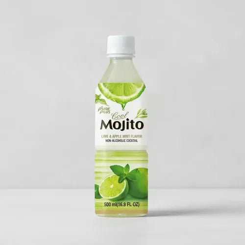Pure Plus Cool Mojito 500ml | Non-Alcoholic Cocktail Drink