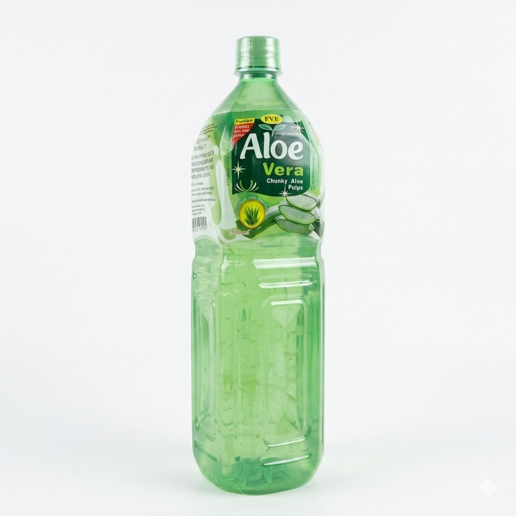 EVE Aloe Vera Drink 1.5L | Large Hydrating Aloe Vera Beverage