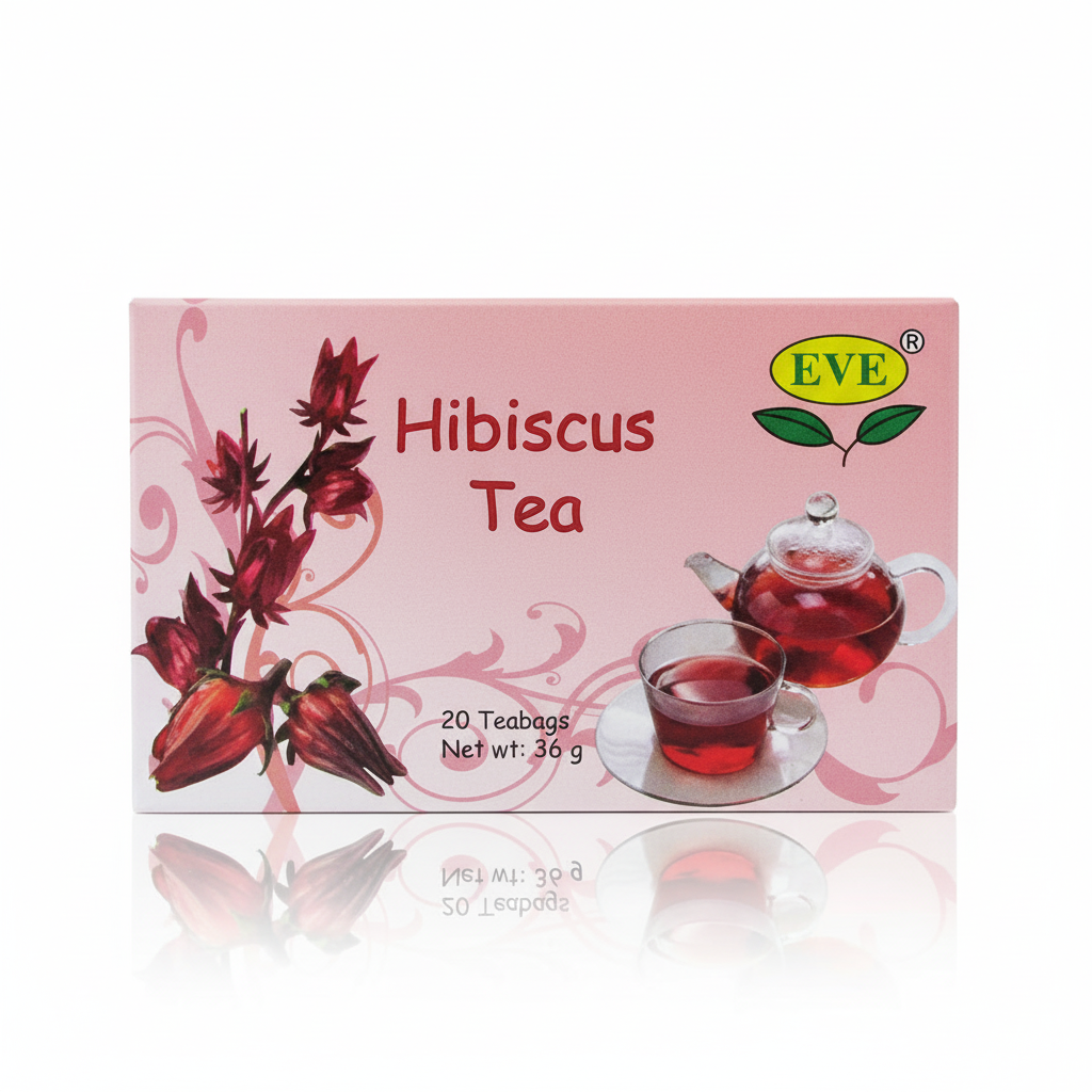 EVE Hibiscus Tea 36g | Bold Tart Hibiscus Herbal Tea South Africa