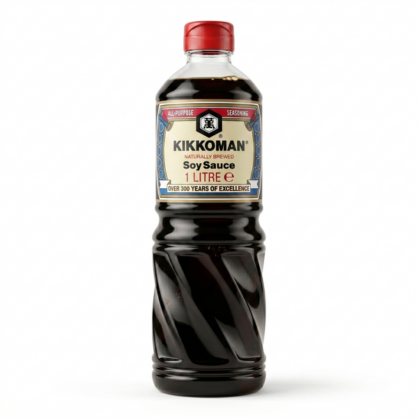 Kikkoman Soy Sauce 1L | Authentic Naturally Brewed Japanese Soy Sauce