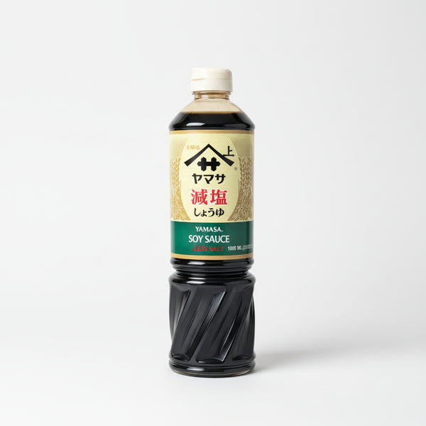Yamasa Less Salt Soy Sauce 1L | Low Sodium Japanese Soy Sauce